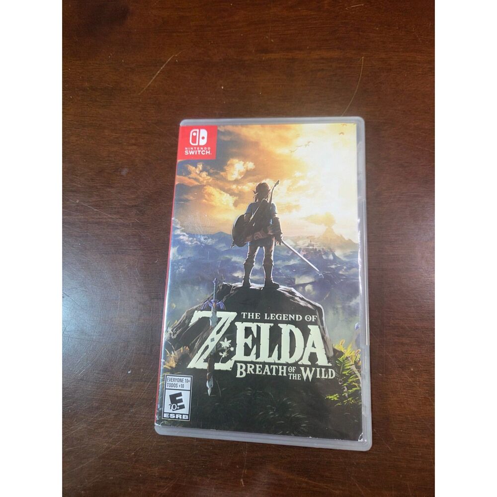 The Legend of Zelda Breath of the Wild Nintendo Switch Complete CIB Tested